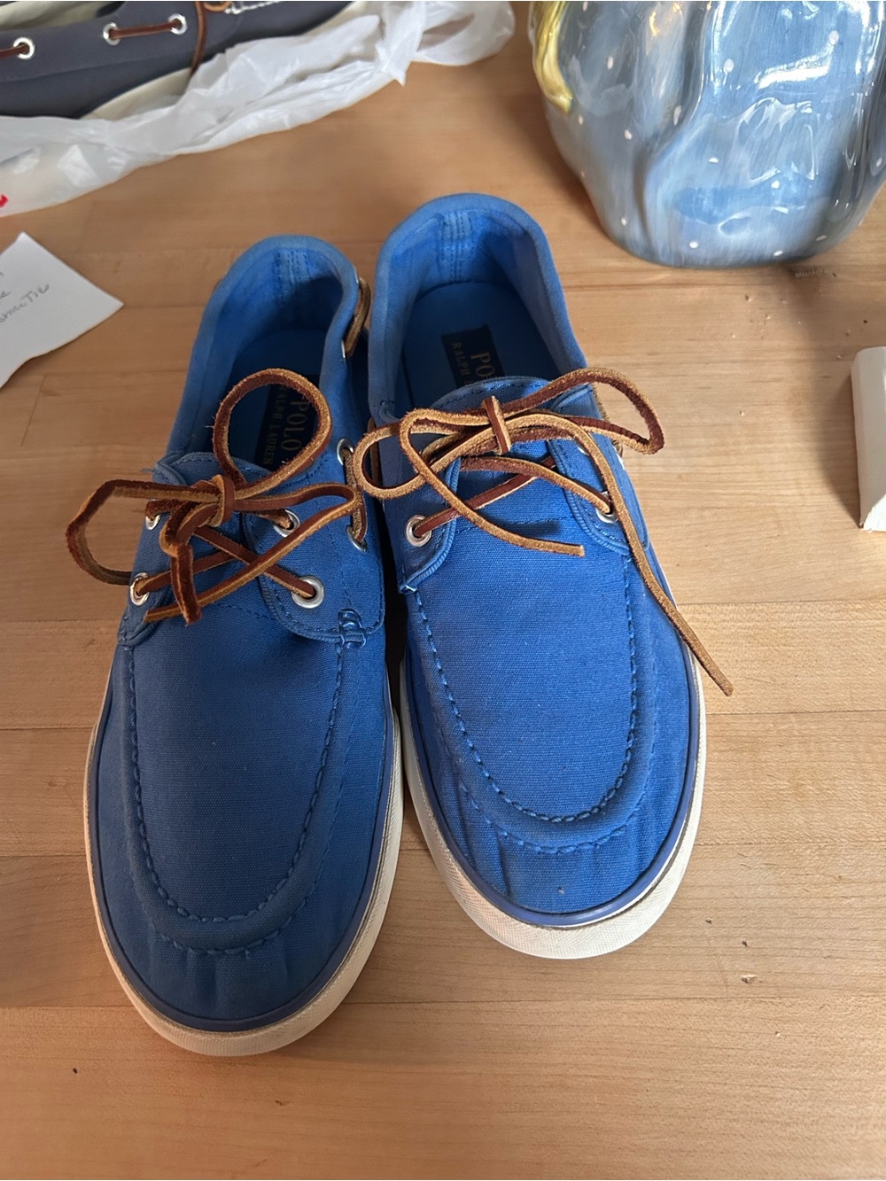 Polo Ralph Lauren canvas shoe